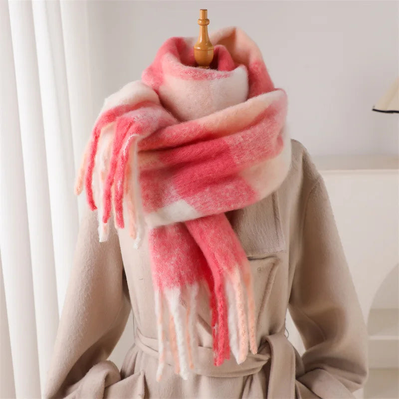 Cashmere Winter Shawl — Thick Warm Pashmina Wrap