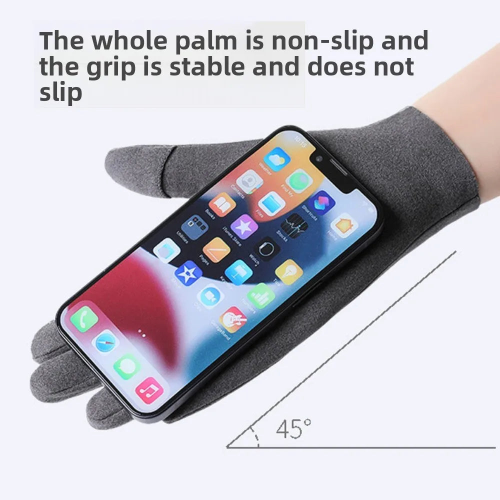 Touchscreen Winter Cycling Gloves — Windproof & Wear-Resistant