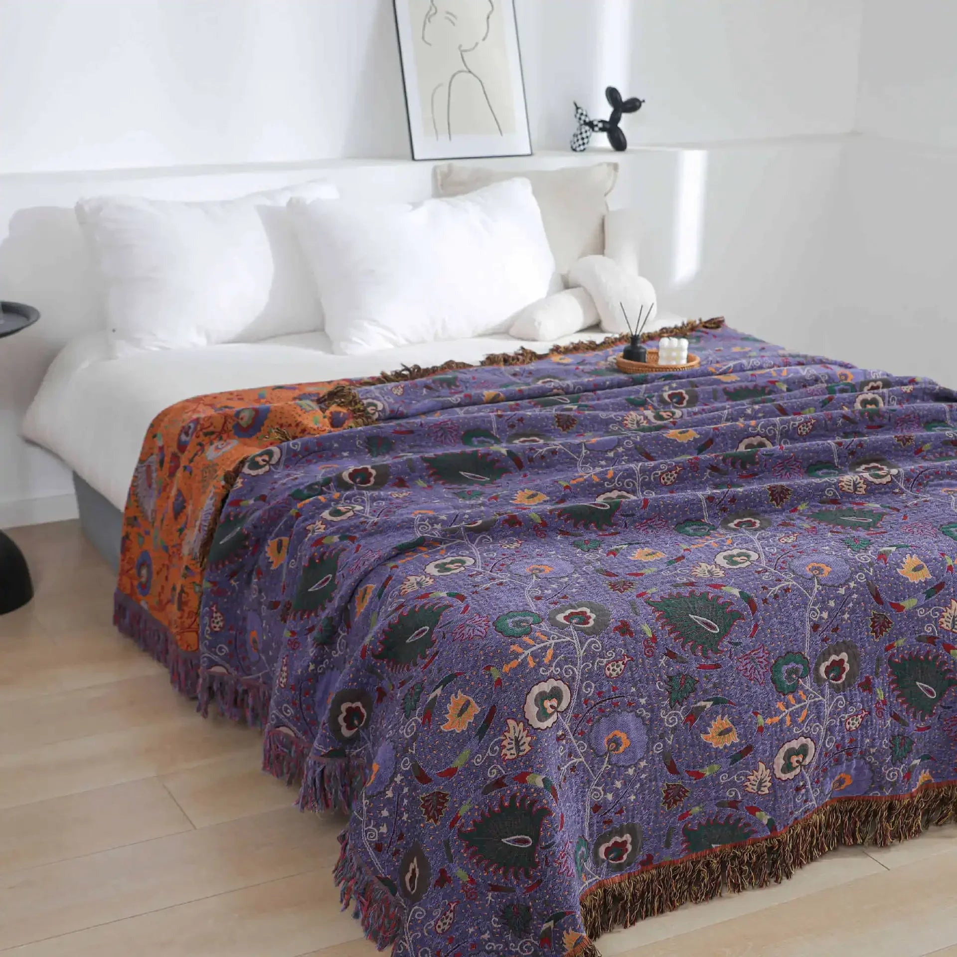 Nordic Throw Blanket For Beds Cotton Double Sided Sofa Cover Sofa Cushion Soft Blanket Leisure Bedspread Four Seasons Thin Quilt