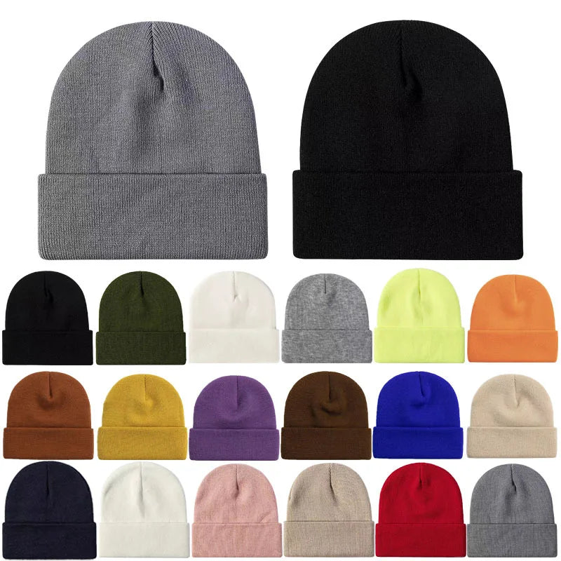 Knitted Cold Weather Beanie — Windproof Winter Hat