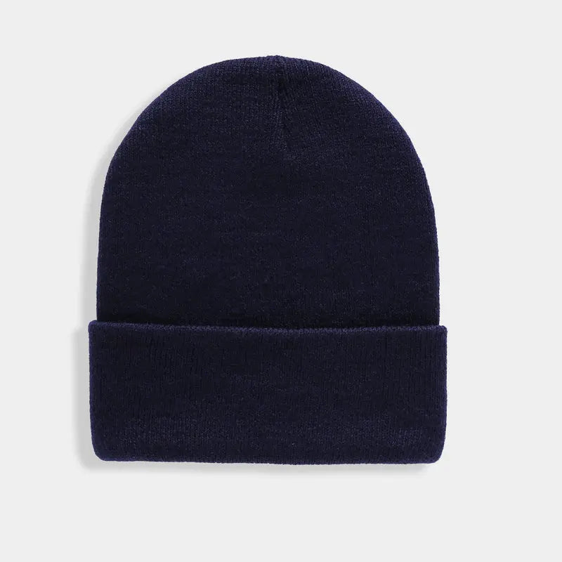 Wool Blend Beanie — 24 Colors, Winter Ski Cap