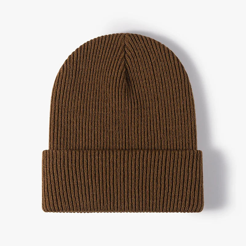 Classic Knit Beanie — Warm Winter Skull Cap