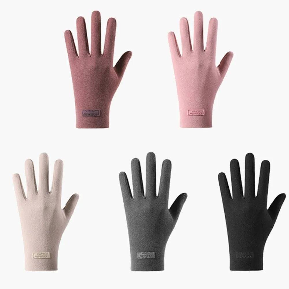Touchscreen Winter Cycling Gloves — Windproof & Wear-Resistant