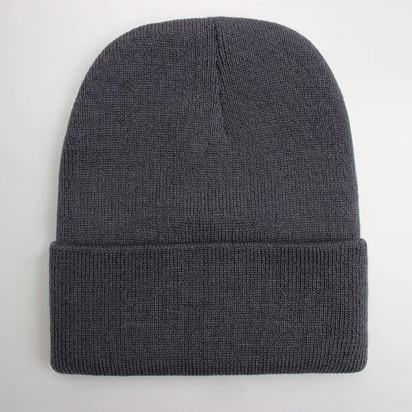 Wool Blend Beanie — 24 Colors, Winter Ski Cap