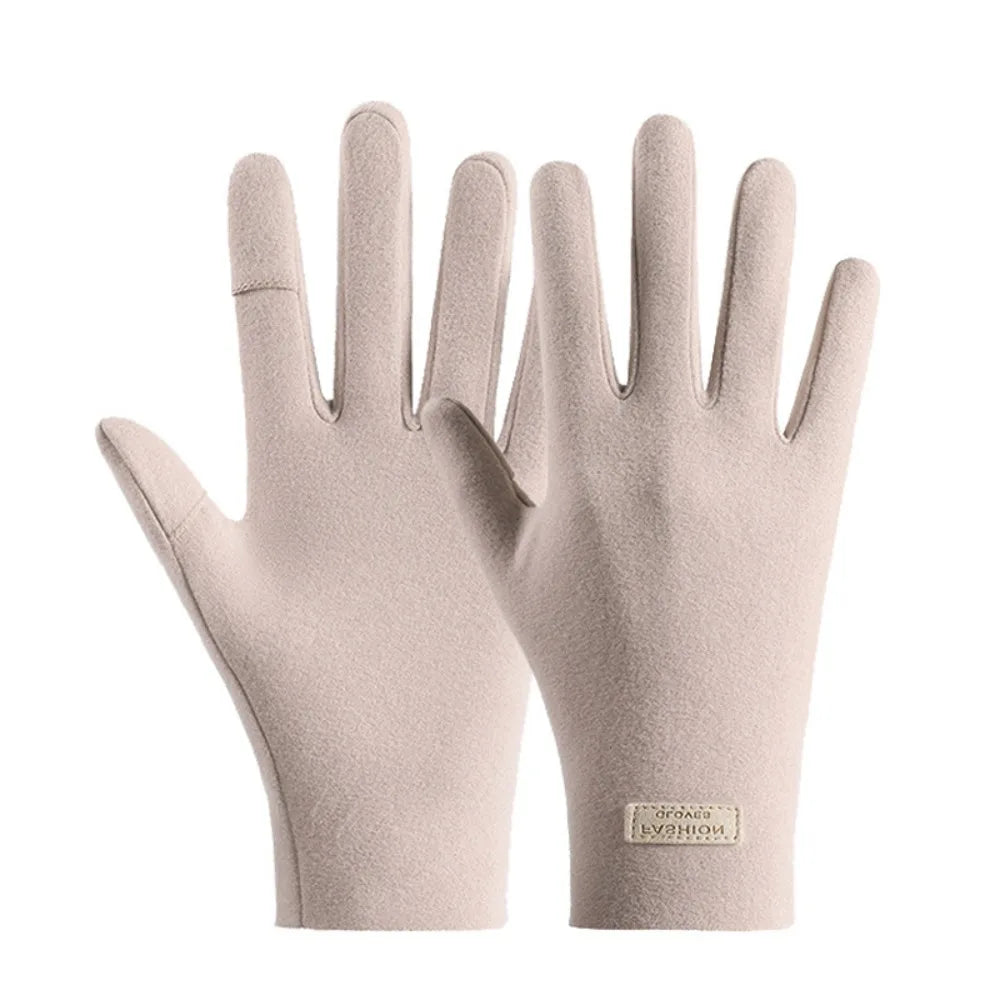 Touchscreen Winter Cycling Gloves — Windproof & Wear-Resistant