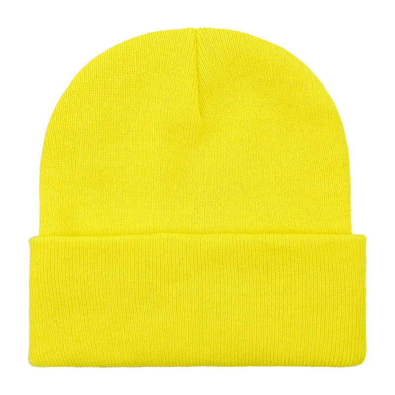 Knitted Cold Weather Beanie — Windproof Winter Hat