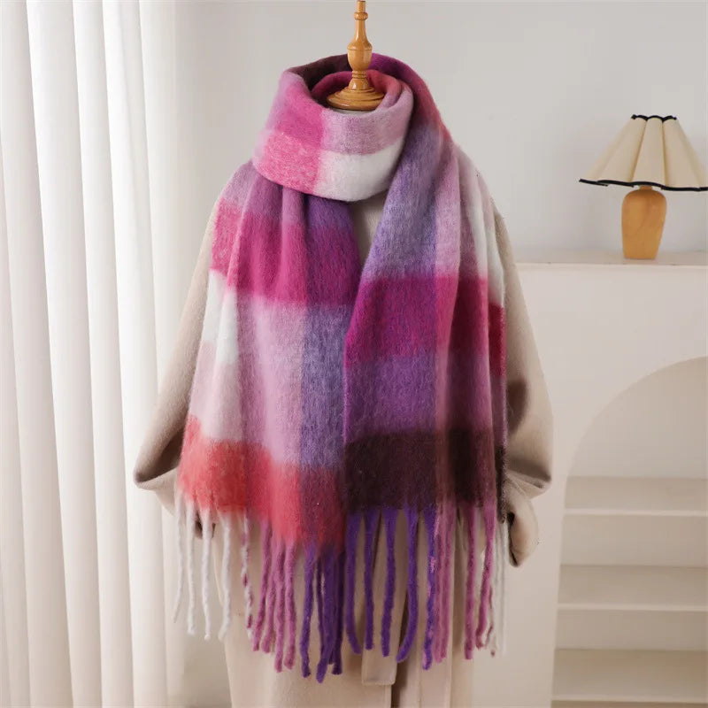 Cashmere Winter Shawl — Thick Warm Pashmina Wrap