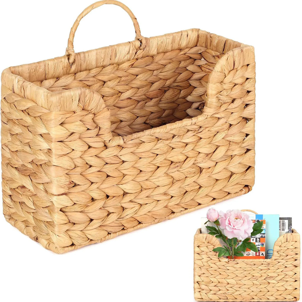Gourd Vine Woven Wall Basket — Rustic Storage & Décor