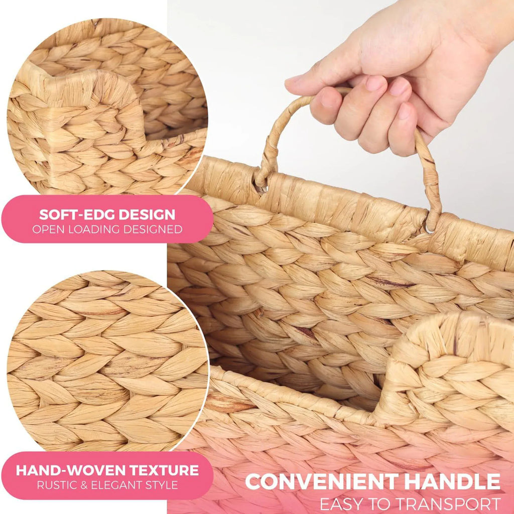 Gourd Vine Woven Wall Basket — Rustic Storage & Décor
