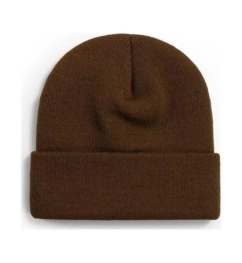 Knitted Cold Weather Beanie — Windproof Winter Hat