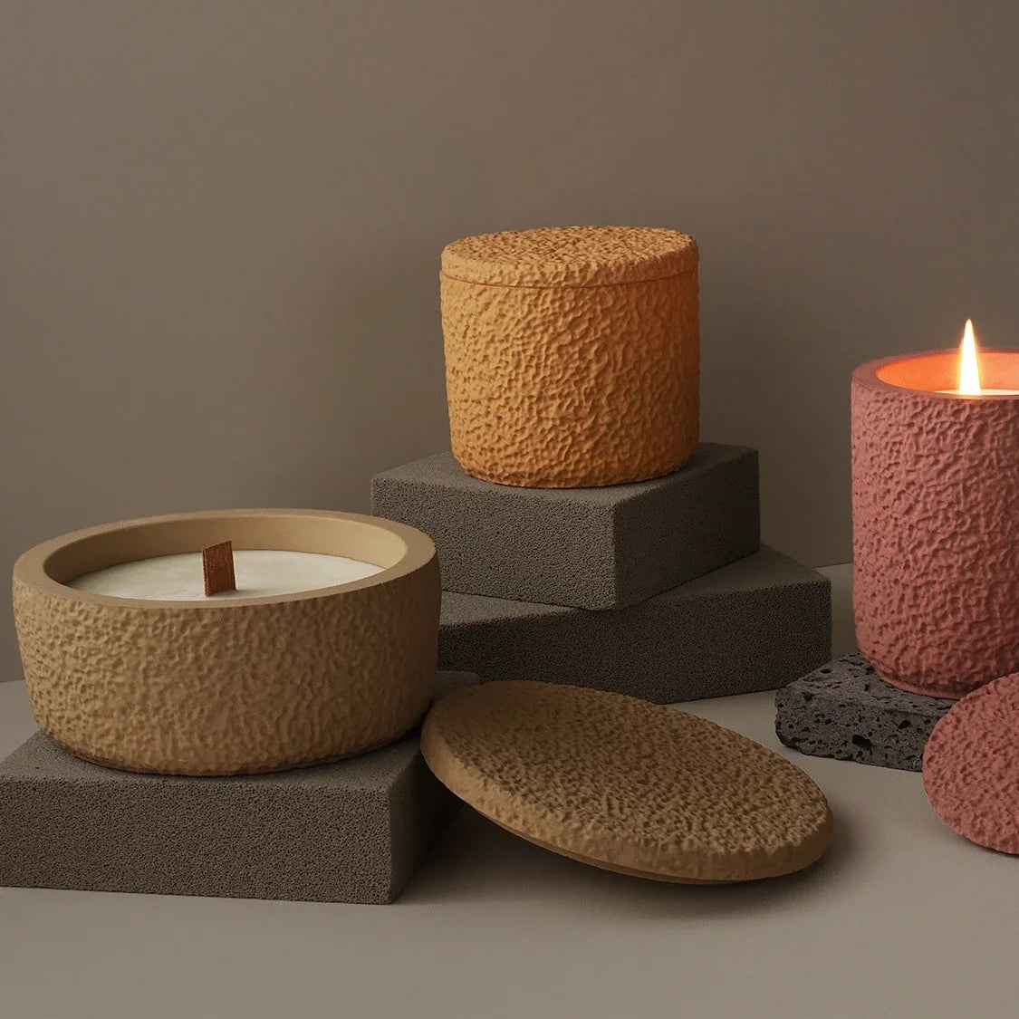 Geometric Candle Mold — DIY Resin & Silicone Craft Tool