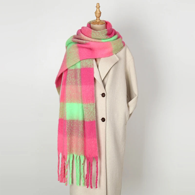 Cashmere Winter Shawl — Thick Warm Pashmina Wrap