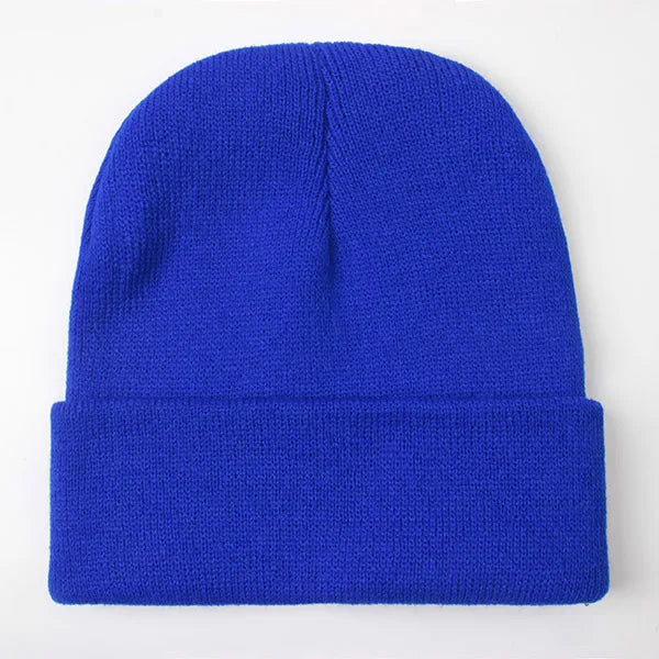 Wool Blend Beanie — 24 Colors, Winter Ski Cap