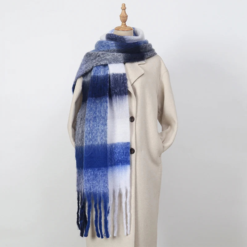 Cashmere Winter Shawl — Thick Warm Pashmina Wrap