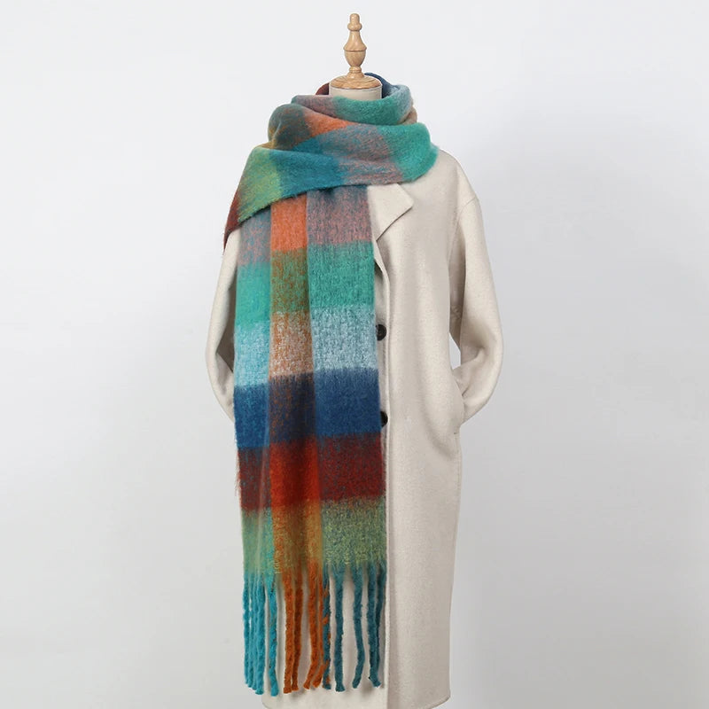 Cashmere Winter Shawl — Thick Warm Pashmina Wrap