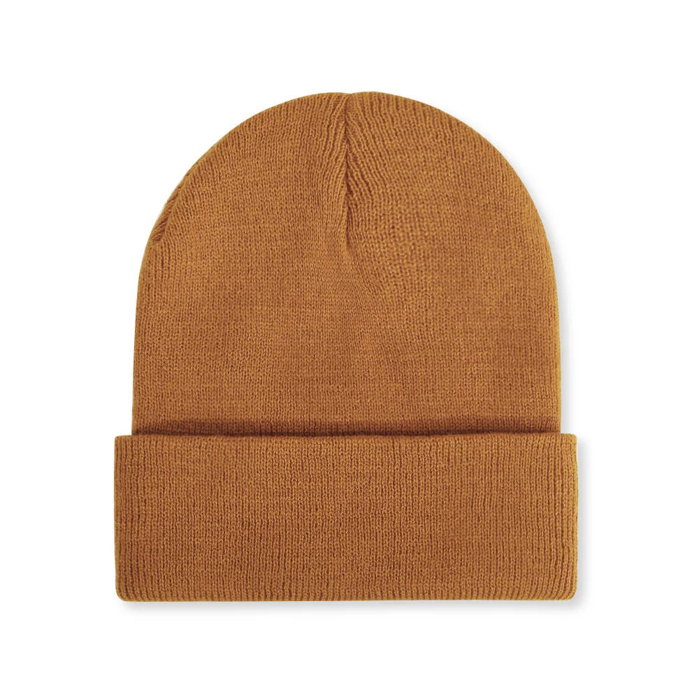 Knitted Cold Weather Beanie — Windproof Winter Hat