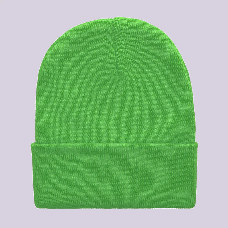 Knitted Cold Weather Beanie — Windproof Winter Hat