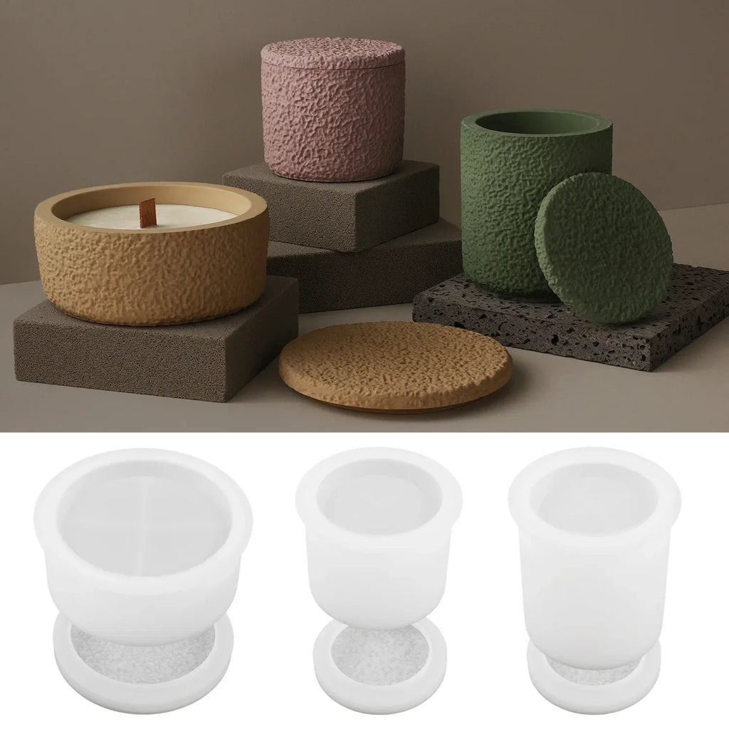 Geometric Candle Mold — DIY Resin & Silicone Craft Tool