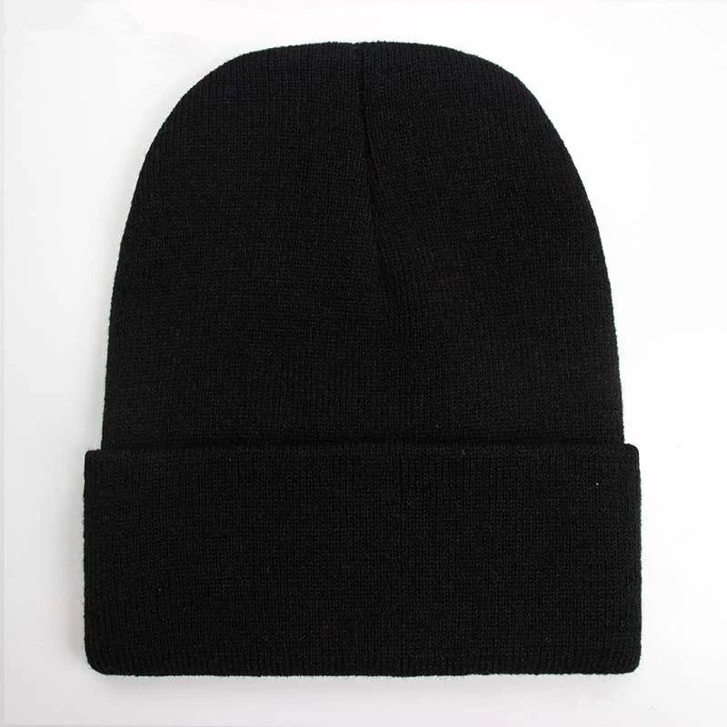 Wool Blend Beanie — 24 Colors, Winter Ski Cap