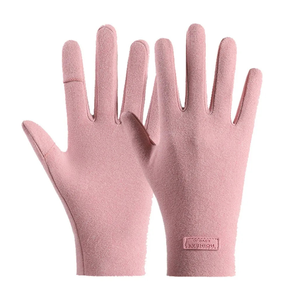 Touchscreen Winter Cycling Gloves — Windproof & Wear-Resistant