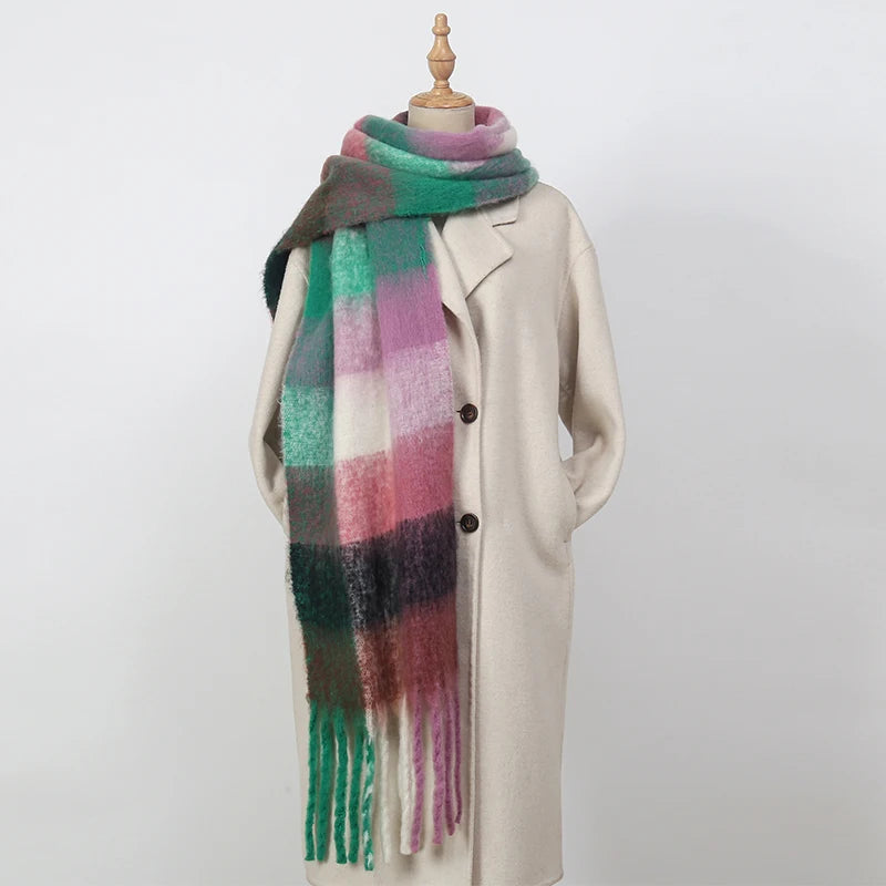 Cashmere Winter Shawl — Thick Warm Pashmina Wrap