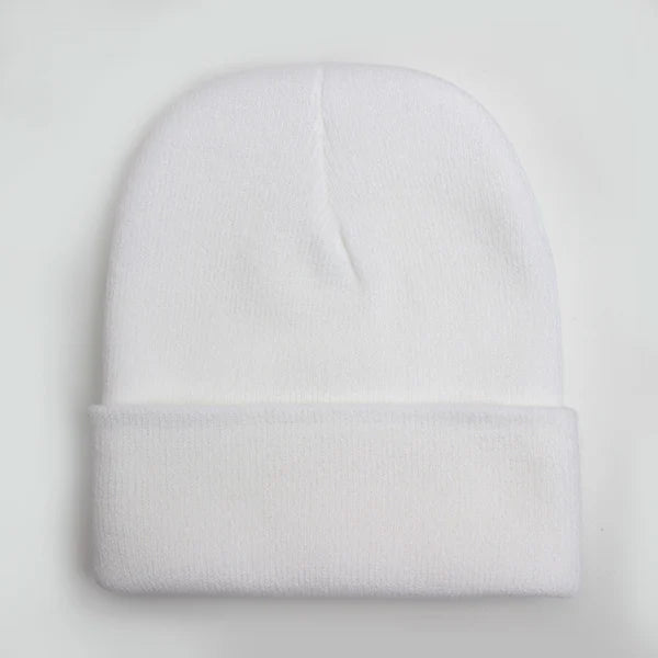 Wool Blend Beanie — 24 Colors, Winter Ski Cap