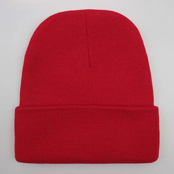 Wool Blend Beanie — 24 Colors, Winter Ski Cap