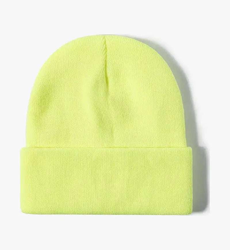 Knitted Cold Weather Beanie — Windproof Winter Hat