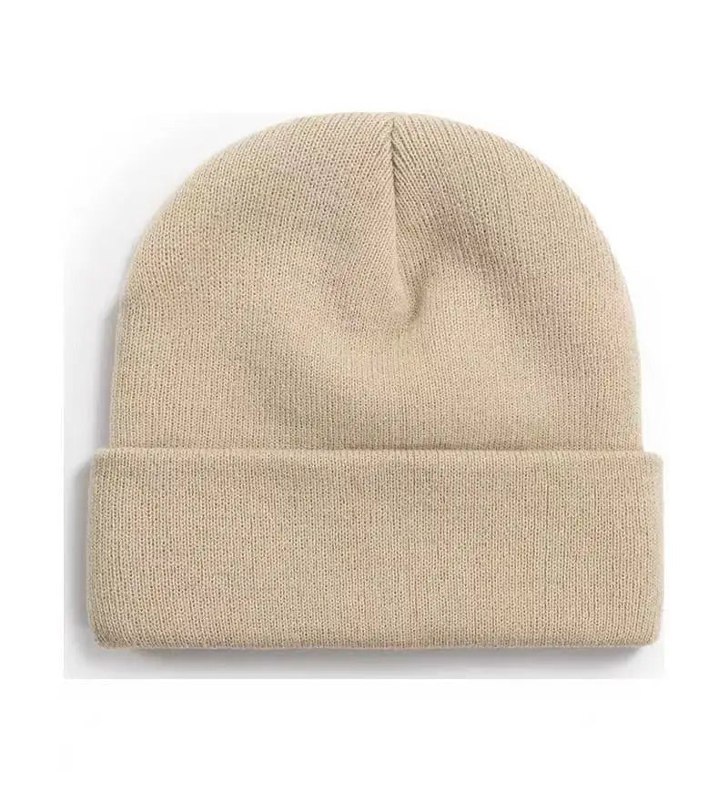 Knitted Cold Weather Beanie — Windproof Winter Hat