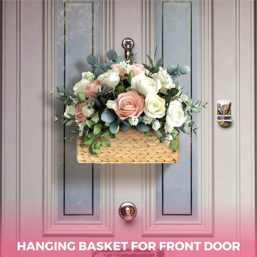 Gourd Vine Woven Wall Basket — Rustic Storage & Décor