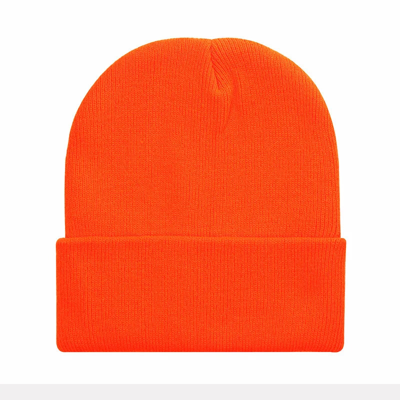 Knitted Cold Weather Beanie — Windproof Winter Hat