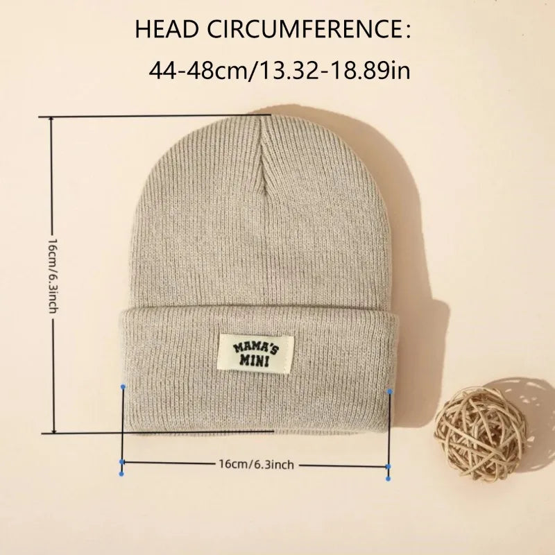 Solid Color Unisex Beanie — Versatile Winter Cap