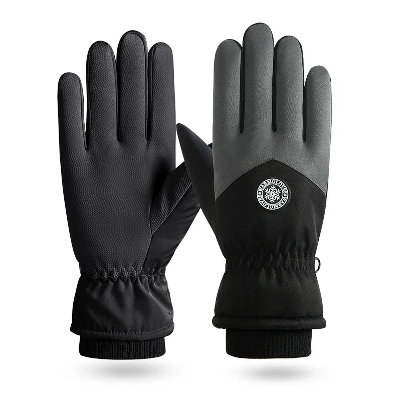 Couple's Ski Gloves — Thermal, Touchscreen, Cold-Proof