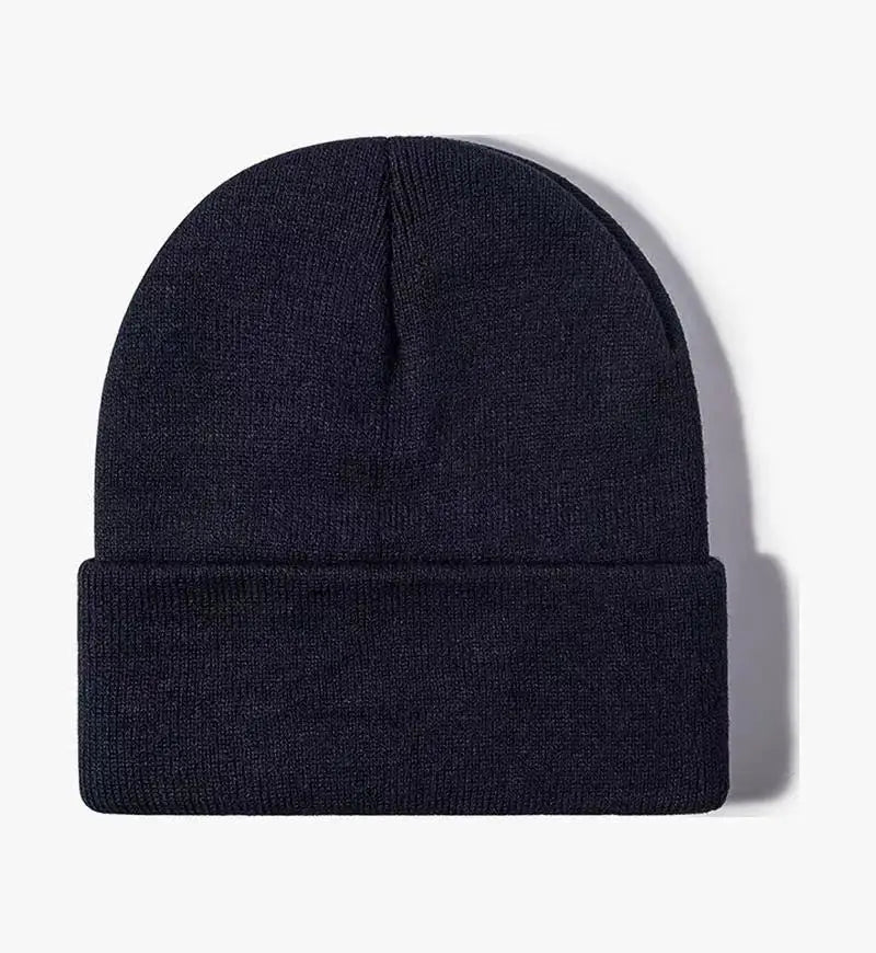 Knitted Cold Weather Beanie — Windproof Winter Hat