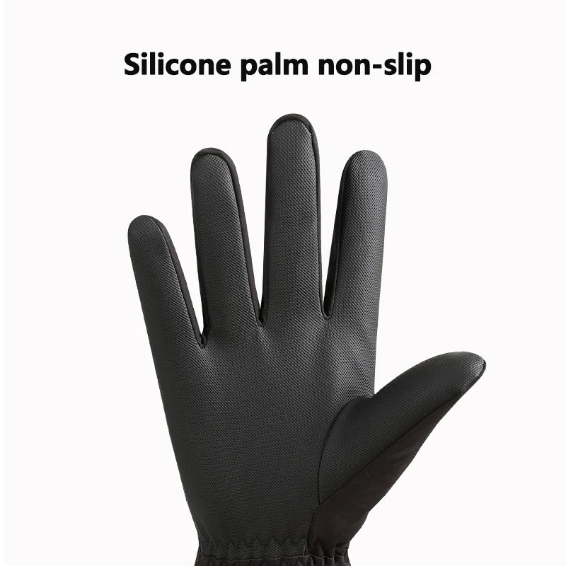 Couple's Ski Gloves — Thermal, Touchscreen, Cold-Proof