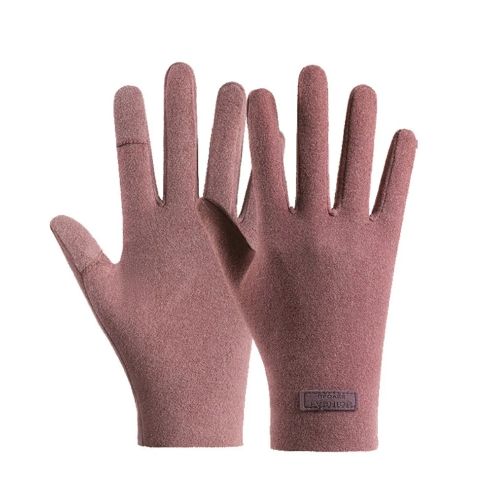 Touchscreen Winter Cycling Gloves — Windproof & Wear-Resistant