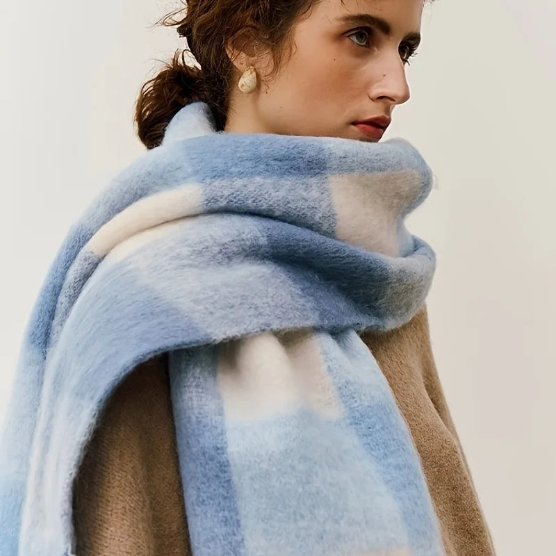 Cashmere Winter Shawl — Thick Warm Pashmina Wrap