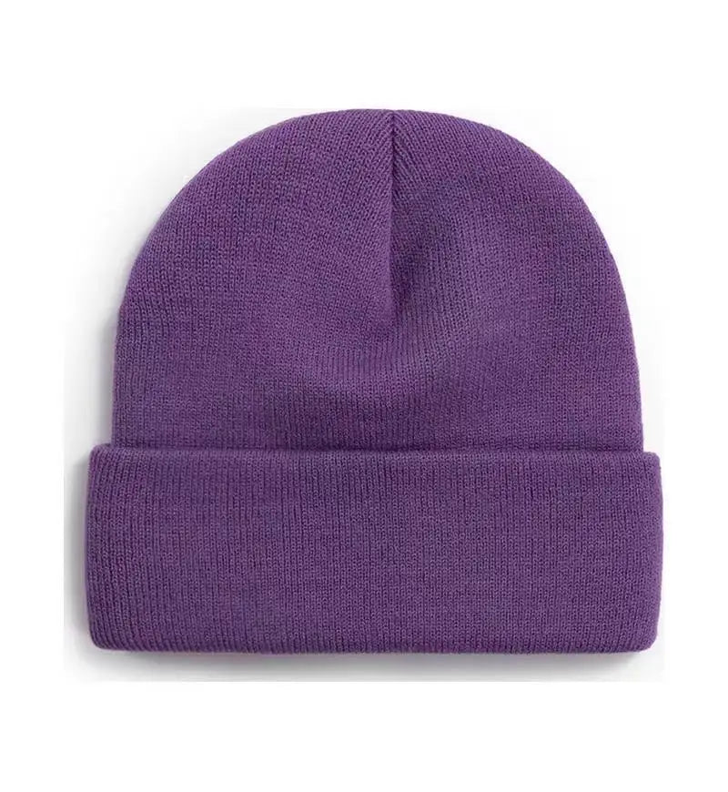 Knitted Cold Weather Beanie — Windproof Winter Hat