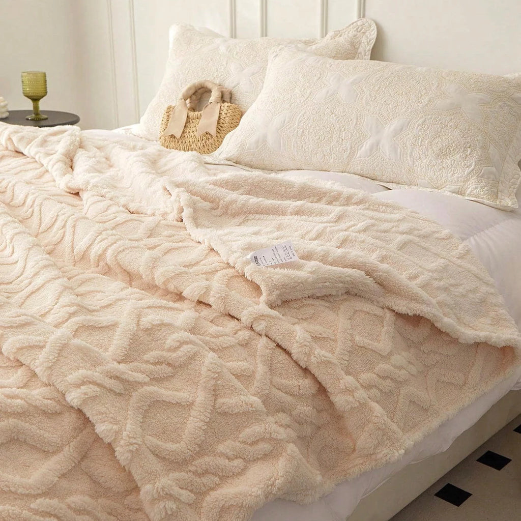 Coral Fleece Blanket — Lightweight Multi-Purpose Throw