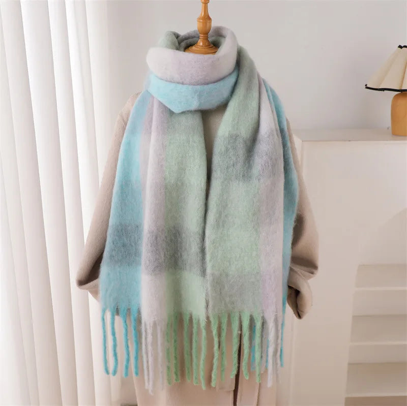 Cashmere Winter Shawl — Thick Warm Pashmina Wrap