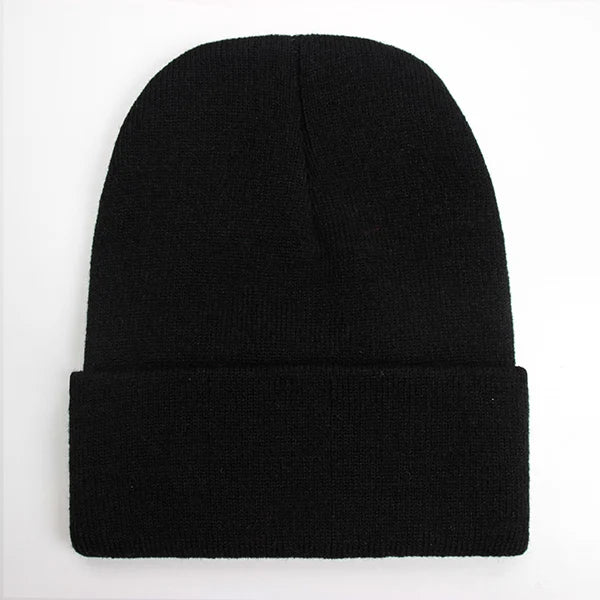 Wool Blend Beanie — 24 Colors, Winter Ski Cap