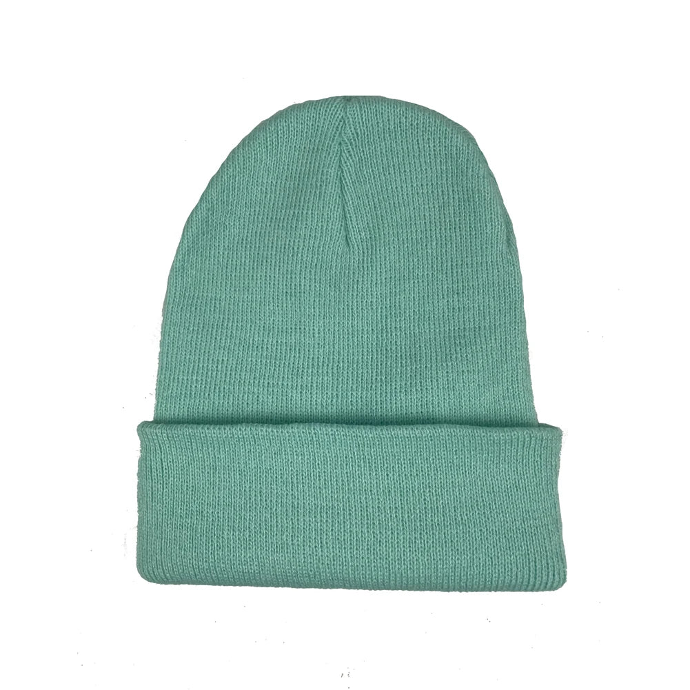 Wool Blend Beanie — 24 Colors, Winter Ski Cap