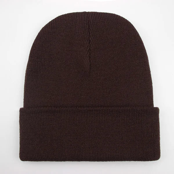 Wool Blend Beanie — 24 Colors, Winter Ski Cap