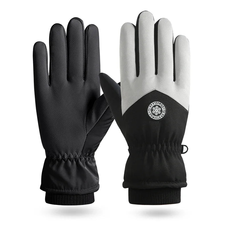 Couple's Ski Gloves — Thermal, Touchscreen, Cold-Proof